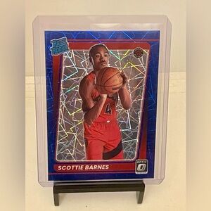 Scottie Barnes 2021 Panini DONRUSS OPTIC BASKETBAL Rookie Velocity Blue parallel